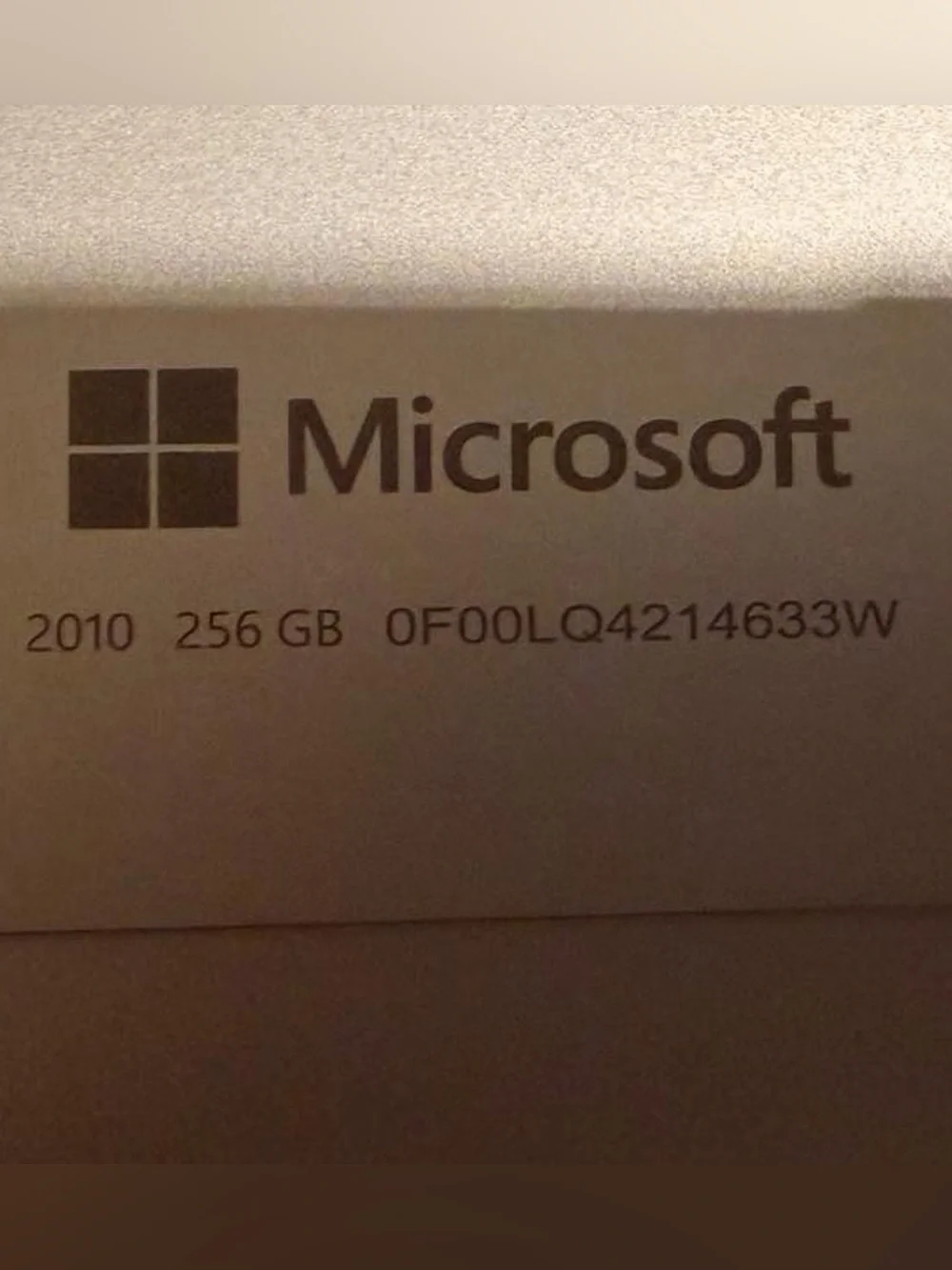 Microsoft Surface Tablet in Silver with Black Pen